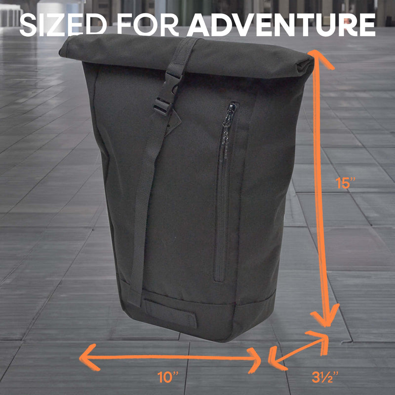 Nupouch Rolltop Adventure Backpack